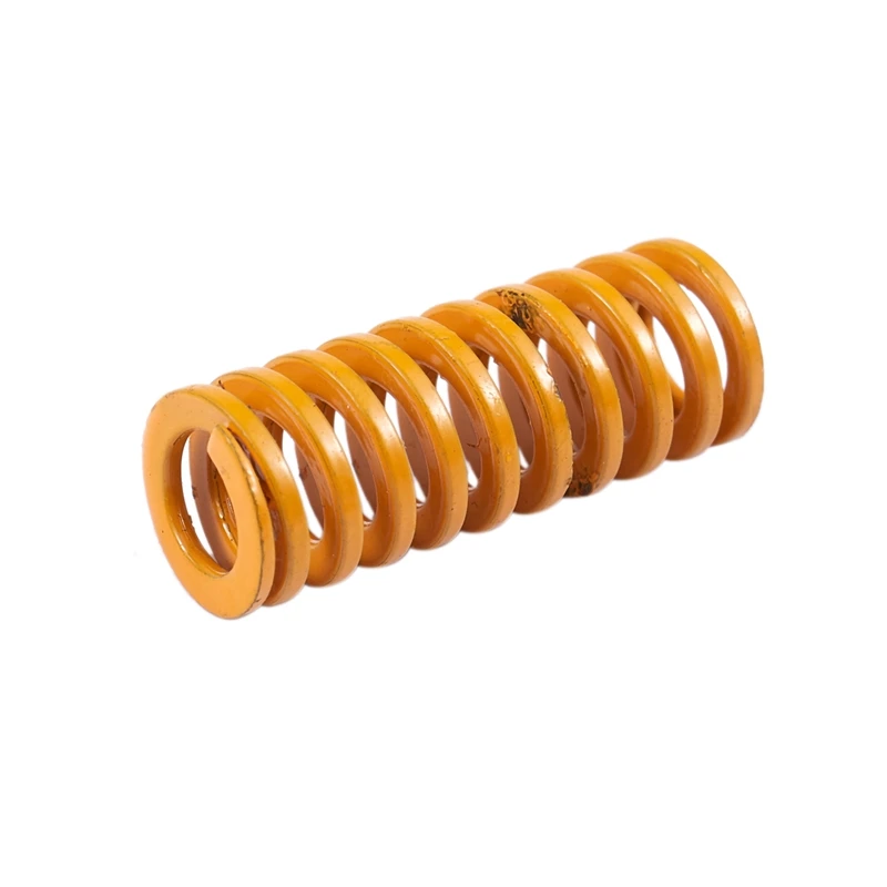 8Mm Od 20Mm Long Light Load Compression Mould Die Spring Yellow for the Ender 3S Bed 20Pcs | Обустройство дома
