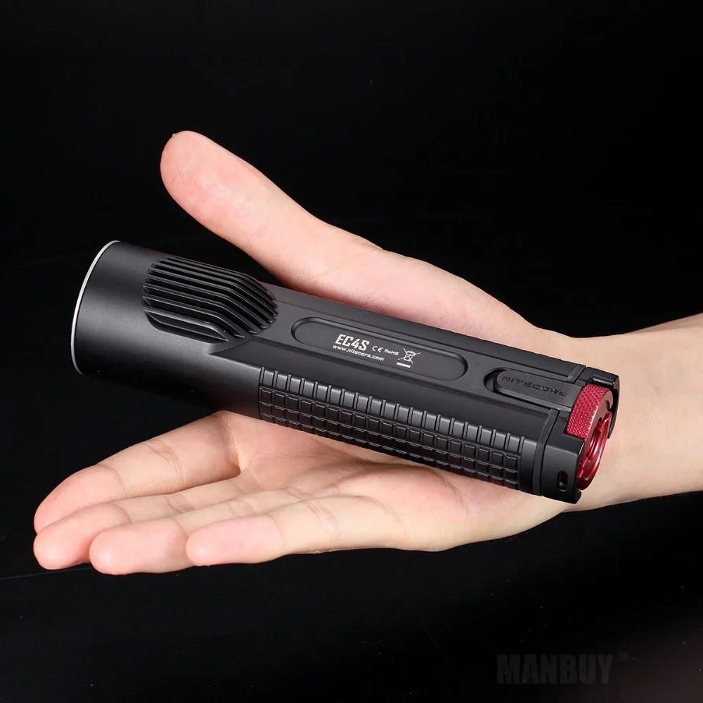 NITECORE EC4S с 2 перезаряжаемыми батареями 18650 2150 люменов 8 режимов XHP 50 светодиодный