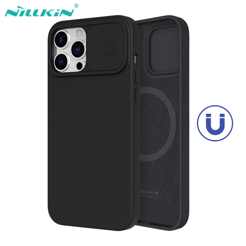 Силиконовый чехол для iPhone 13 Pro / Max NILLKIN с функцией беспроводной зарядки | Мобильные