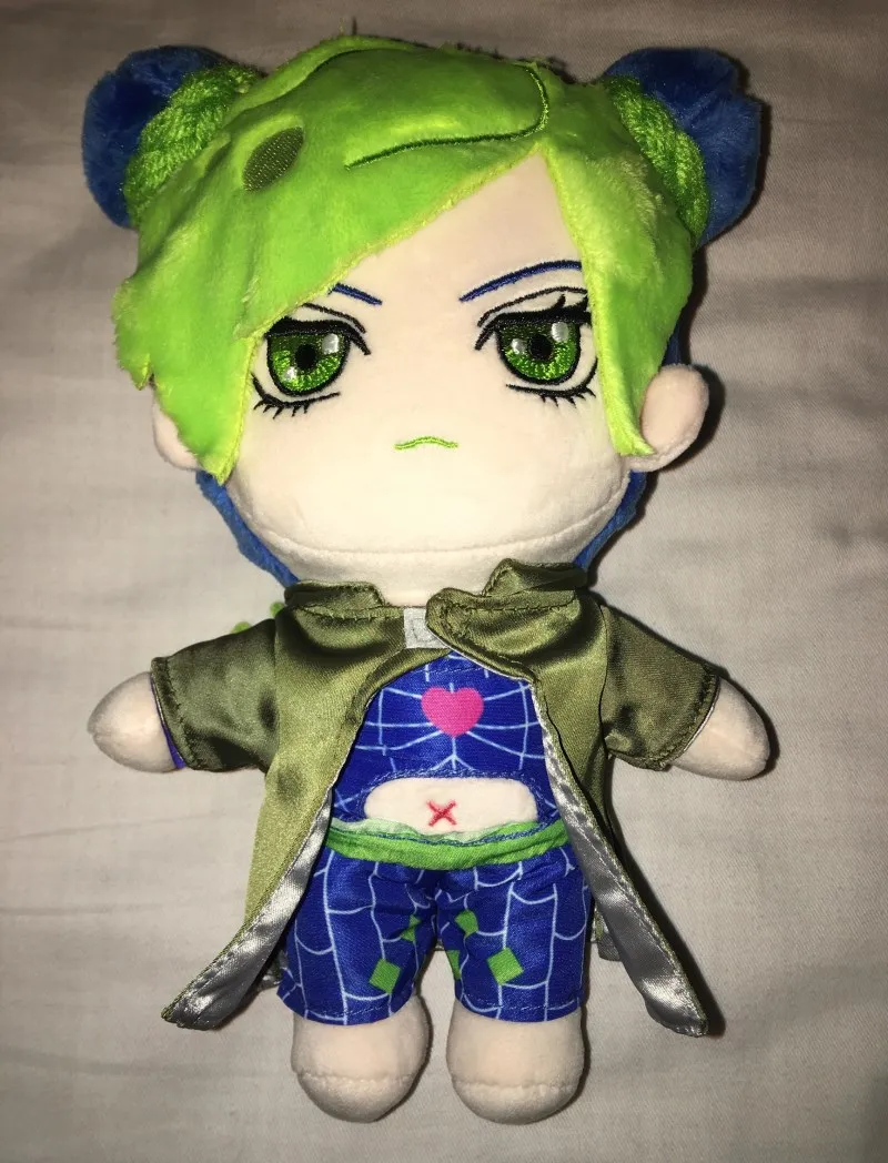 

JoJo's Bizarre Adventure Stone Ocean Jolyne Cujoh Cosplay 20cm Mascot Toy Anime Stuffed & Plush Cartoon Doll