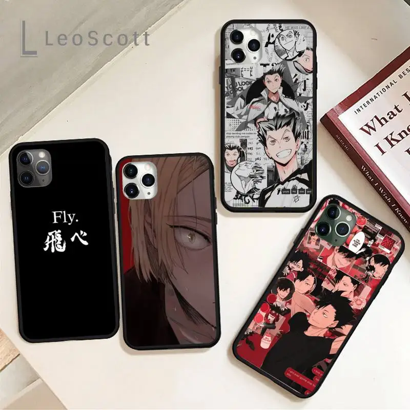 

Haikyuu anime Koutarou Bokuto anime Phone Case for iPhone 11 12 pro XS MAX 8 7 6 6S Plus X 5S SE 2020 XR soft Shell Cover Funda