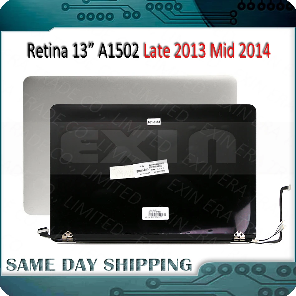 ЖК дисплей в сборе для Apple Macbook Pro Retina 13 &quotA1502 2013 2014 дюйма|ЖК-экран ноутбуков| |