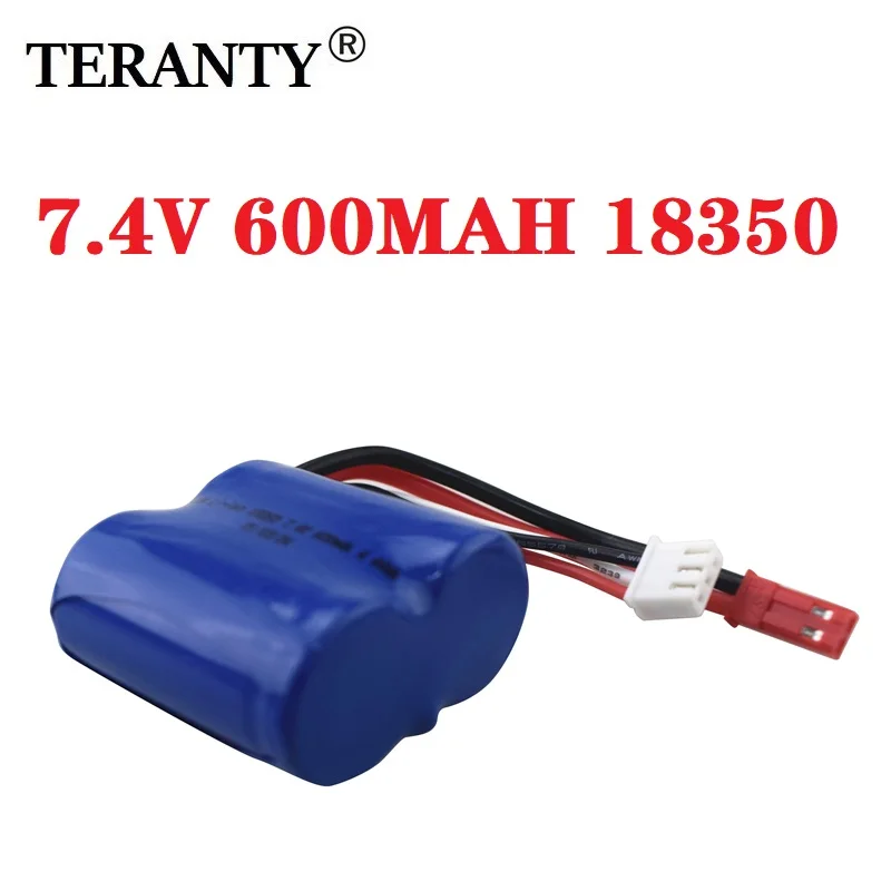 

Аккумуляторная батарея 7,4 в 600 мАч + зарядное устройство для беспроводной радиоуправляемой лодки EB02, высокоскоростной Аккумулятор для лодки...