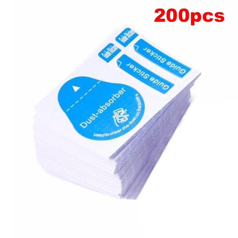 200 шт для мобильного телефона планшета Экран пылеуловитель ЖК дисплей