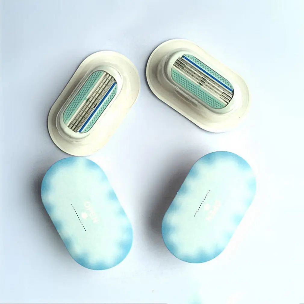 

2Pcs/Set Sharp And Durable Stainless Steel GFLV 3-Layer Blade Women Ladies Shaver Replacement Head for Venus Razor