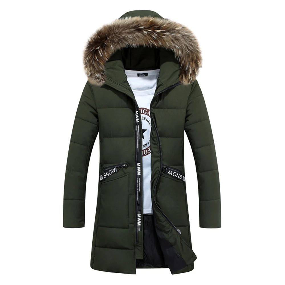 Зимняя мужская куртка 2020 новая модная повседневная однотонная с капюшоном и