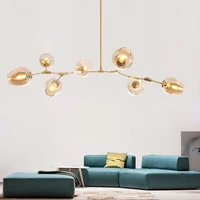 designer globe chandeliers lights for living room blackgold body chandeliers lamp with options color glass kitchen lightings