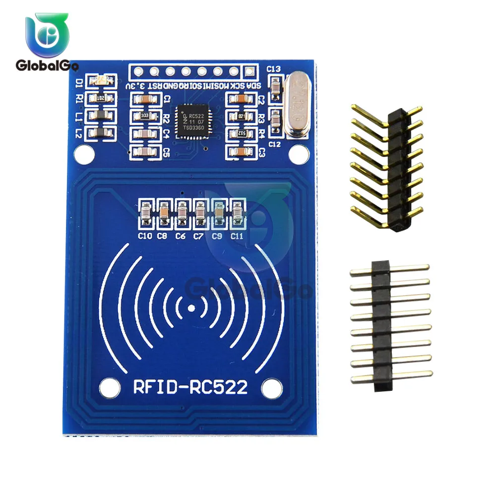 DC 3 V 13 56 МГц I2C/SPI RFID Беспроводной модуль для Arduino MF RC522 RC 522 считыватель писатель