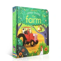 peep inside the farm original english educational picture books for baby early childhood gift for children