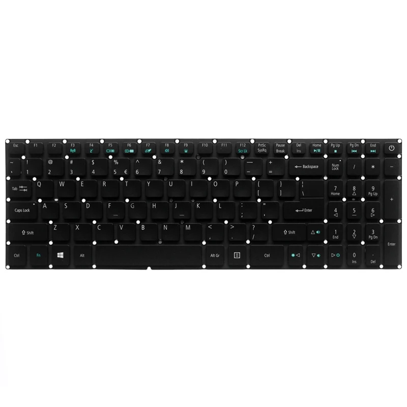 Новинка для Acer AspireV17 VX15 VN7 593 793 793G VX5 591 591G 52WN US клавиатура ноутбука черный без