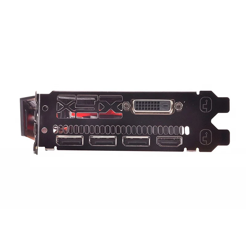 Бывшая в употреблении игровая видеокарта 80% 90% RX 570 4 ГБ бит GDDR5 для настольного ПК