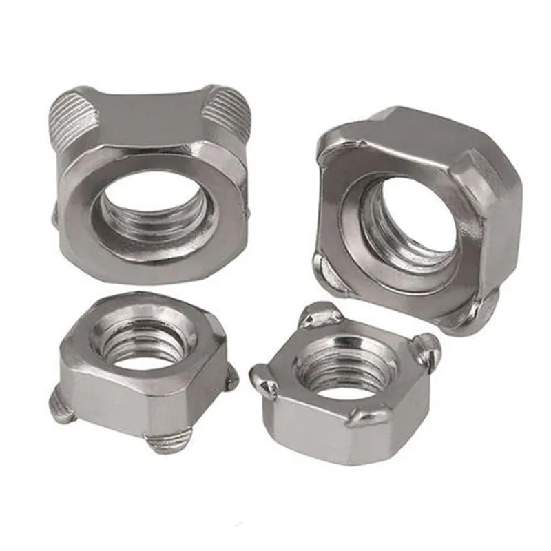 M4/M5/M6/M8/M10 квадратная сварная гайка Escuadra Soldar гайки Dado Quadrato Ecrou резьба подходит для