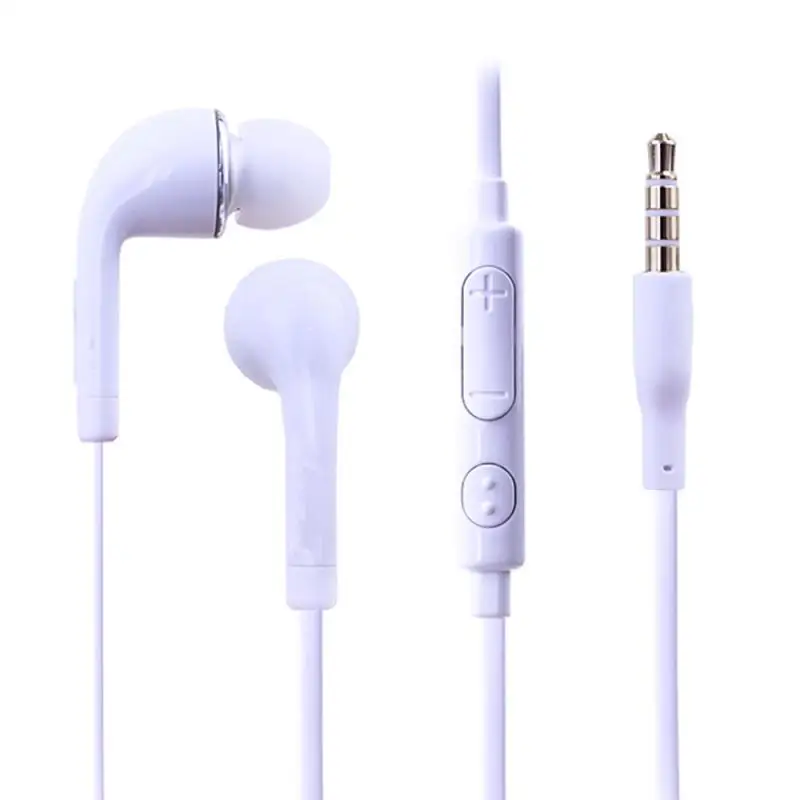 

New Android Samsung Earphones S4 Headsets With Built-in Microphone 3.5mm In-Ear Wired Earphone For Smartphones With Free Gift