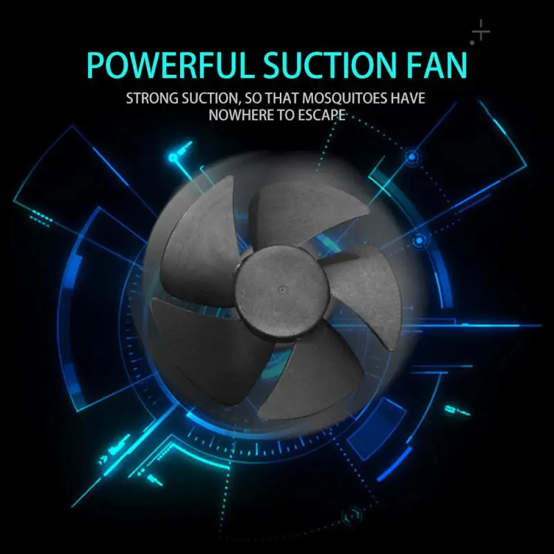 Светодиодная УФ-лампа-ловушка для комаров ночсветильник с USB уничтожения