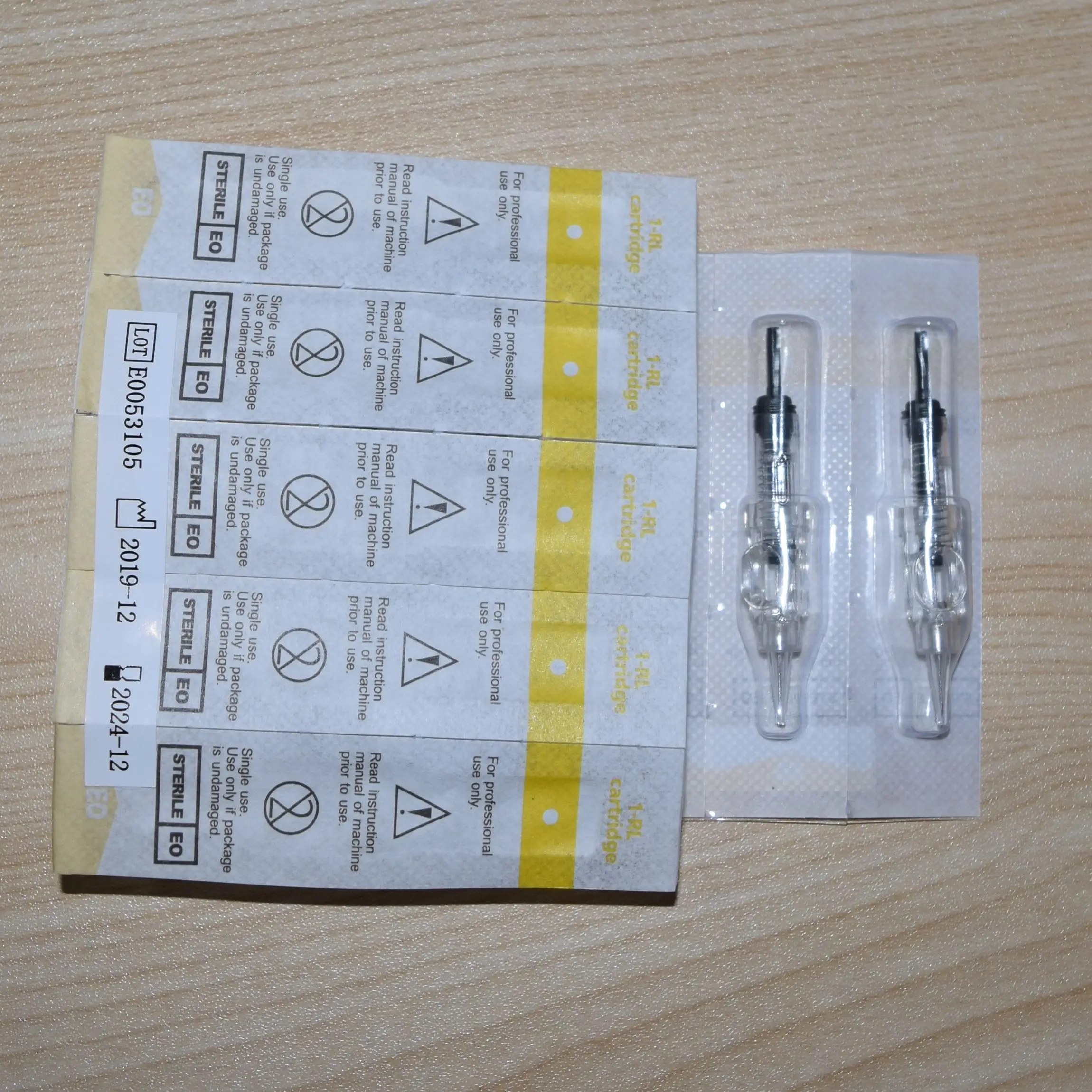 Картридж иглы для тату 100 шт. 1 картридж подводки Перманентный макияж машина