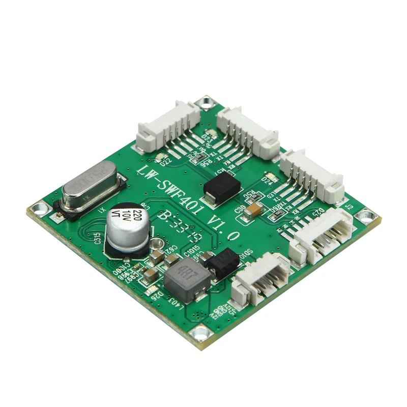 

Miniature Industrial Grade 4-port Switch Module Mini 38*38mm Camera Embedded Switch Circuit Board