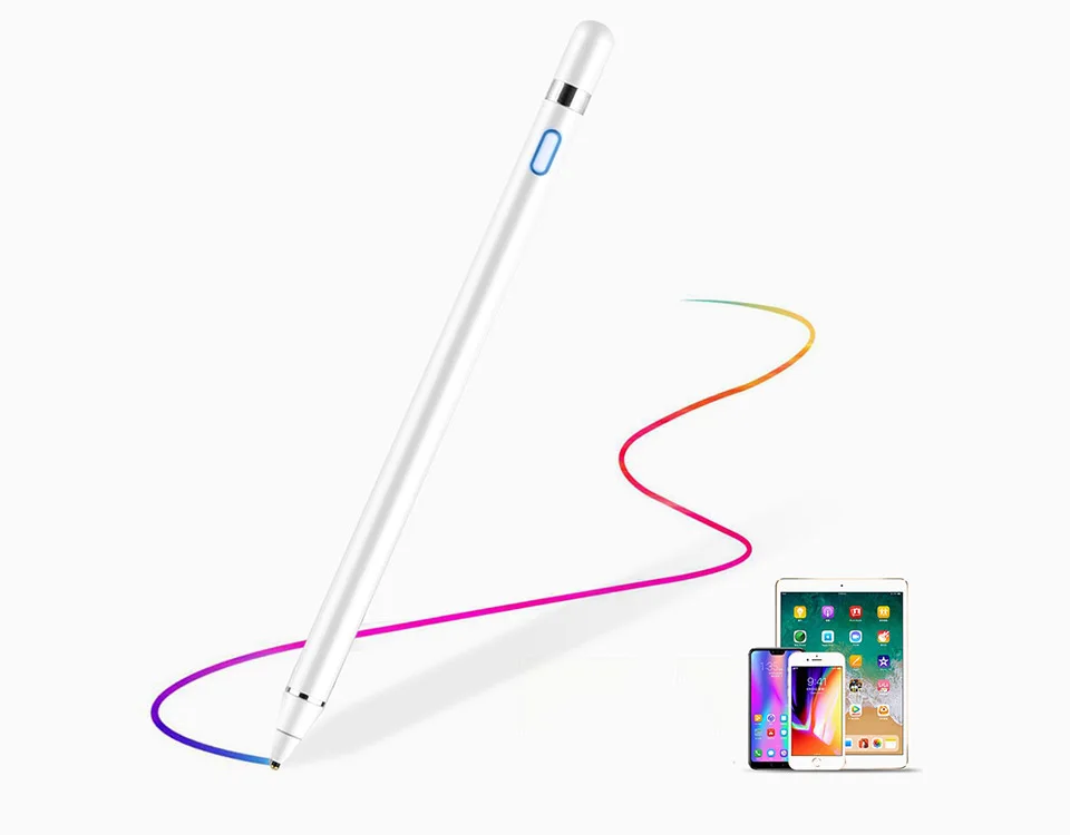 Универсальный Активный Стилус ручка с сенсорным экраном для Apple iPad samsung huawei Xiaomi планшет Смарт емкость карандаш для IOS Android