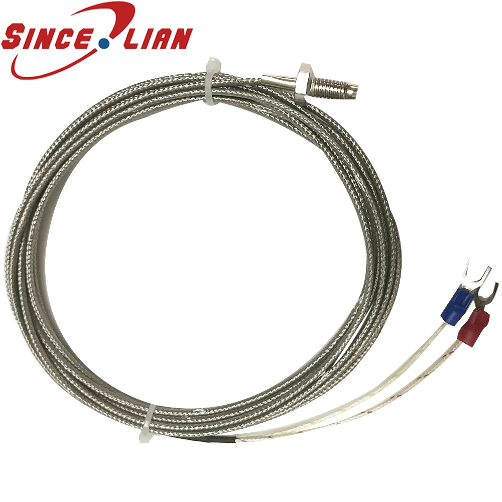 Термопара из нержавеющей стали 3 шт. датчик температуры PT100|Электрические