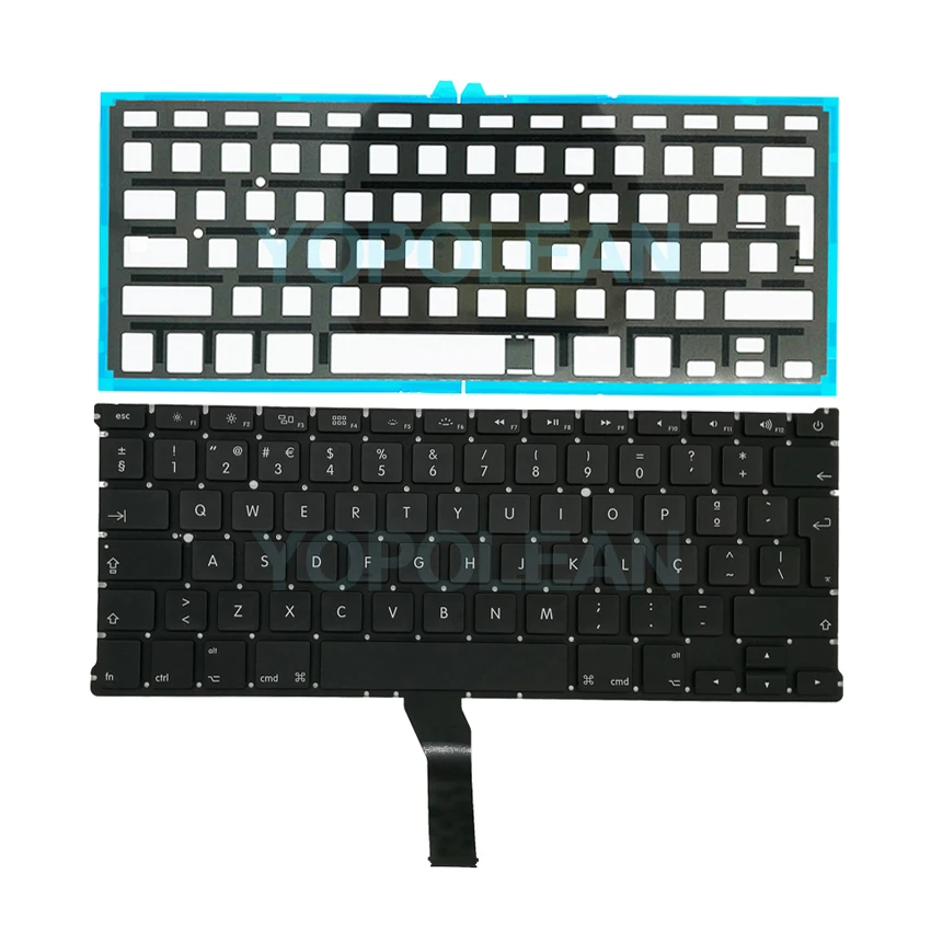 New For Macbook Air 13&quot A1369 A1466 Portugal Portuguese Keyboard With Backlight 2011-2017 Years | Компьютеры и офис