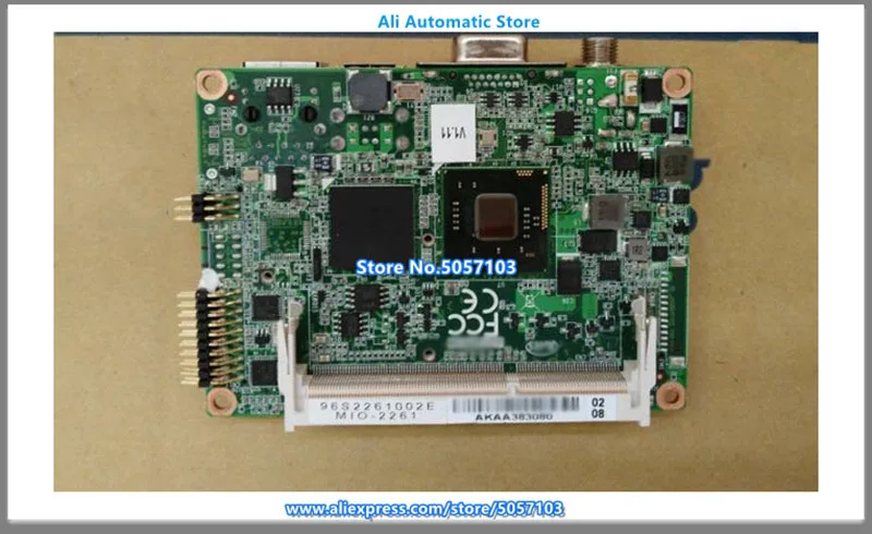 MIO 2261 ATOM N2600 N2800 Ультра маленький двойной дисплей Встроенный промышленный