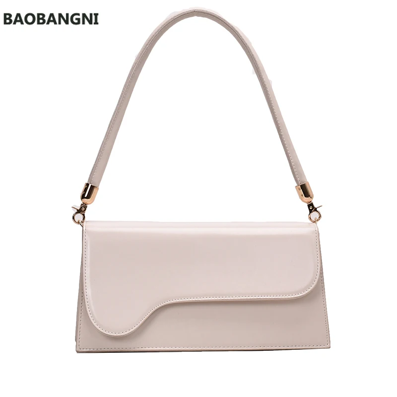 

Simple Style Small PU Leather Crossbody Bags For Women Elegant baguette Bag Shoulder Handbags Female Travel Hand Bag