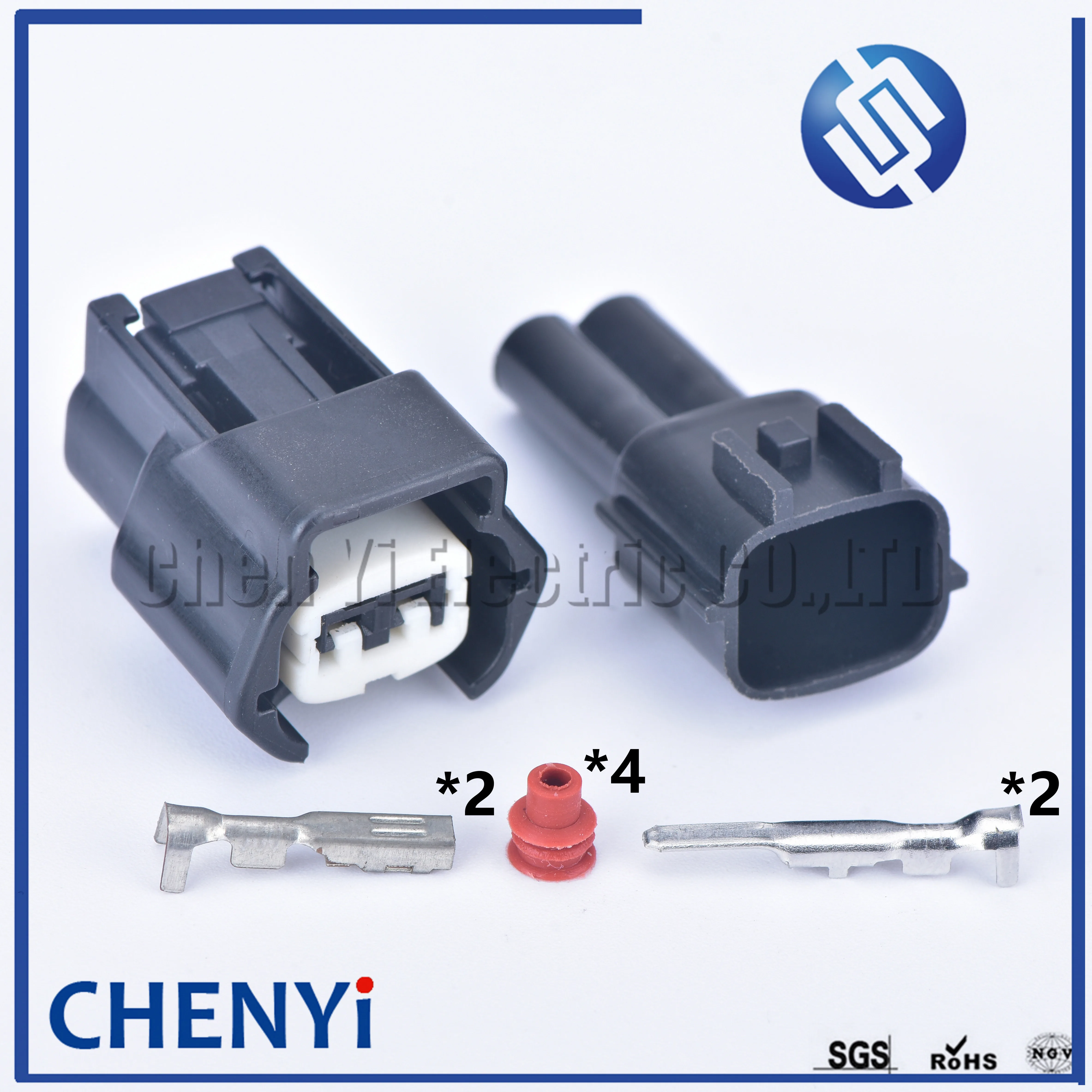 1 Набор 2pin 2 серия мужской женский автомобильный топливный заглушка инжектора