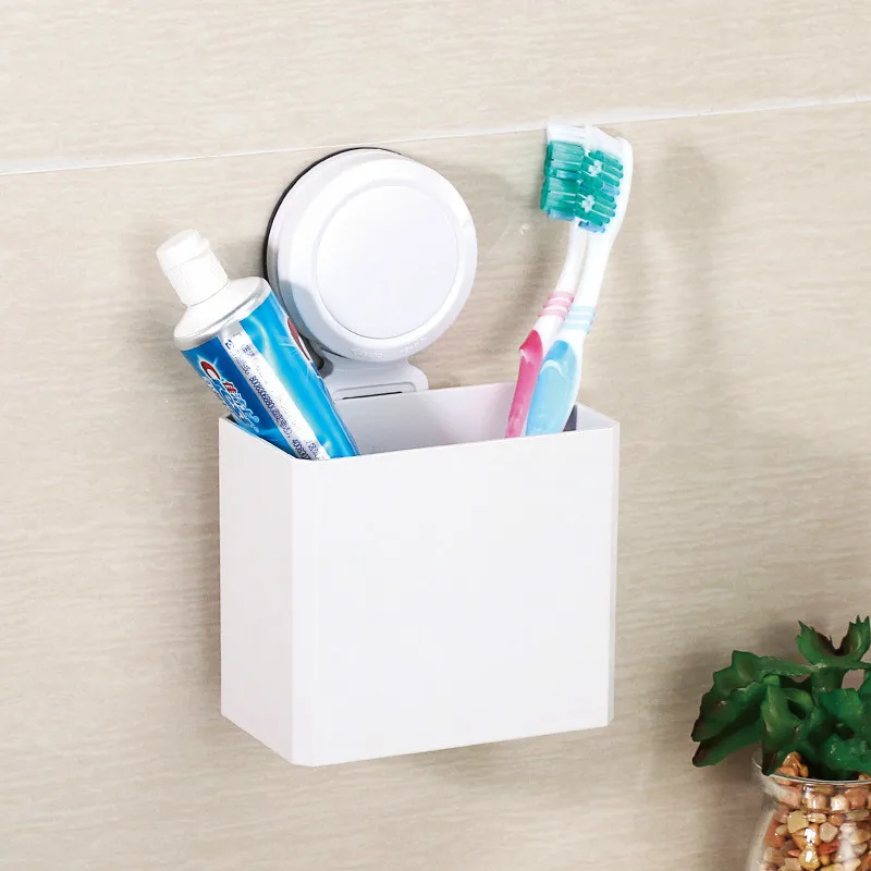Гребень стеллаж для хранения ванной настенный часы с чашкой на присоске зубная