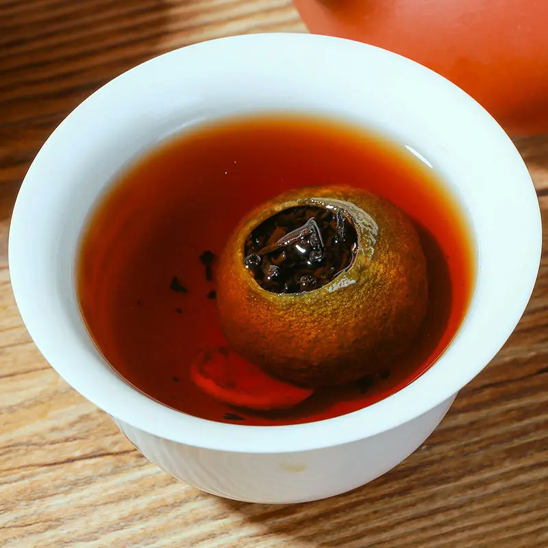 2021 чай Fujian Puer из апельсиновой корки для защиты от усталости и прозрачного нагрева от AliExpress WW