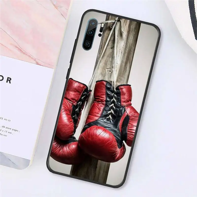 

Sports Boxing Gloves Phone Cases For Huawei honor Mate P 10 20 30 40 Pro 10i 9 10 20 8x Lite Y91C V17 6.38 6.44