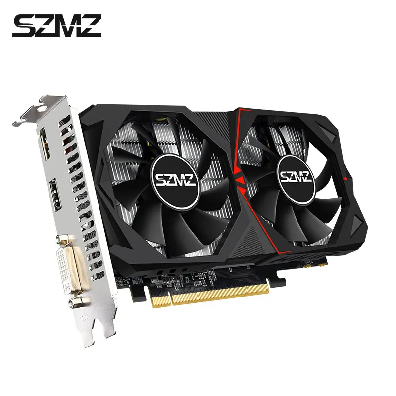 Оригинальная видеокарта SZMZ GTX960 4 Гб 2 128 бит GDDR5 графика для NVIDIA VGA GTX 960 карта Dvi и RX580