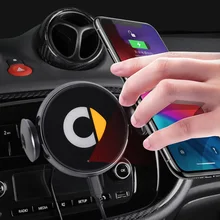 For Smart Fortwo Forfour 453 451 450 supports navigation charging accessories interior Car wireless charging mobile phone holder