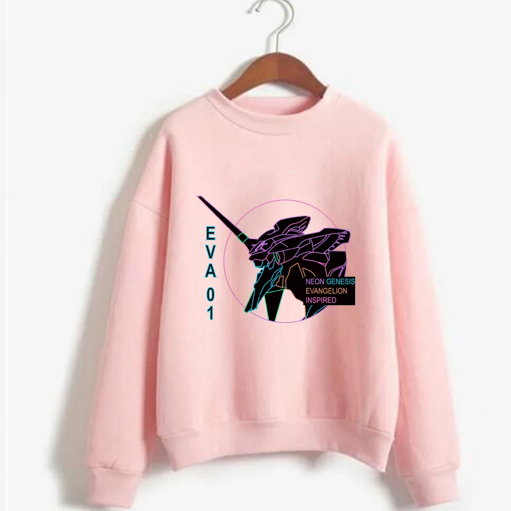 

Eva 01 Evangelion Anime O-Neck Print Loose Casual Man Hoodie