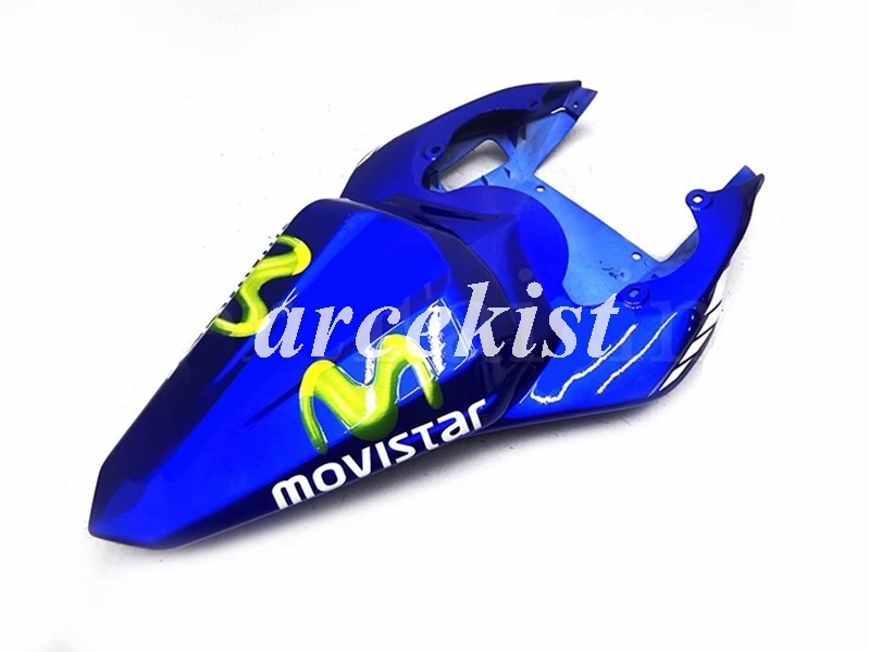 ABS полный обтекатель комплект подходит для Yamaha YZF 600 R6 06 07 YZF-R6 2006 2007 мотоцикл трек обтекатель комплект Cowling синий белый