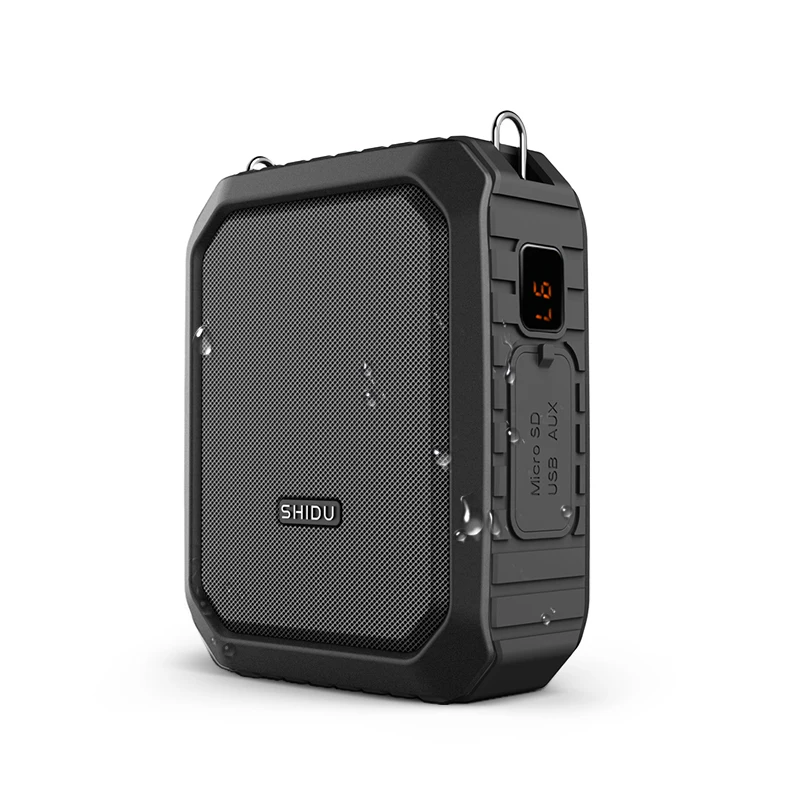 저렴한 음성 증폭기 무선 마이크 SHIDU 오디오 음성 증폭기 교사, 투어 가이드, 코치