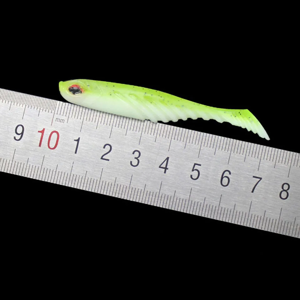 WALK FISH 5 шт./лот Мягкая приманка в виде гольяна свимбейт для рыбной ловли 70 мм 2 6 г