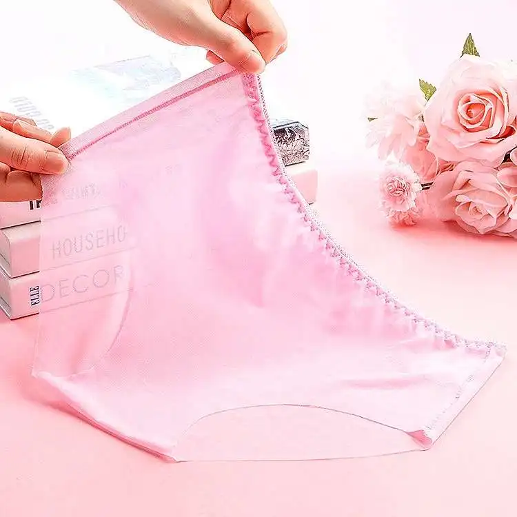 3 шт. женские прозрачные бесшовные трусы с заниженной талией|Женские трусики| |