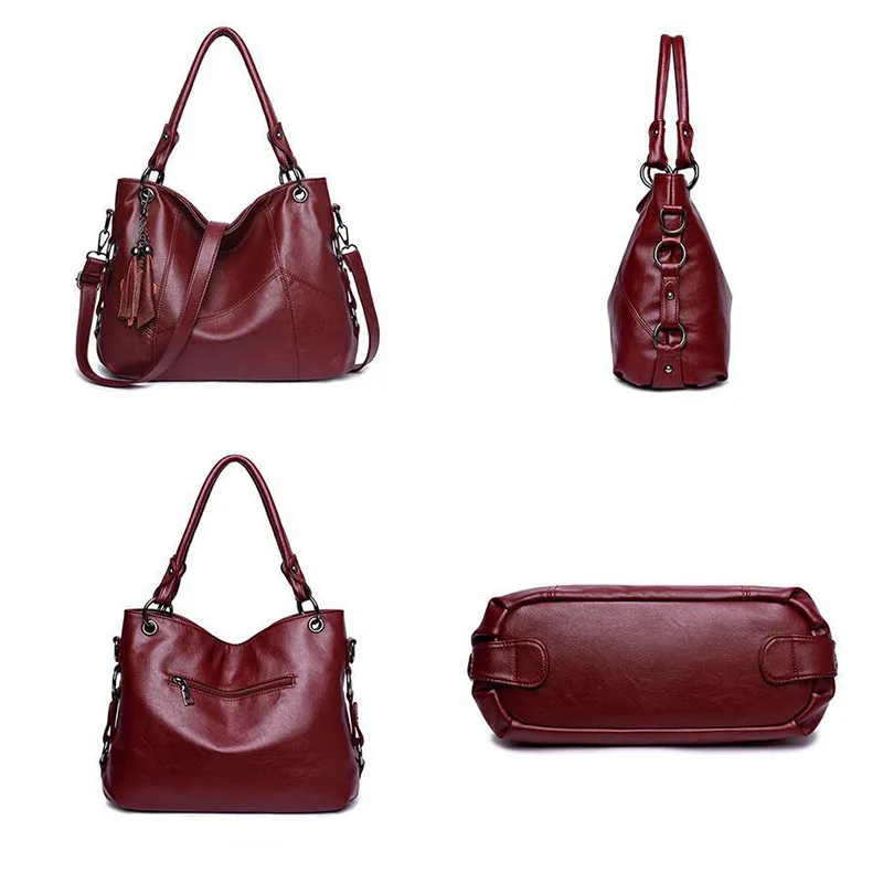 Yonder Большие женские сумки кожаная сумка на плечо Женская Большая вместительная