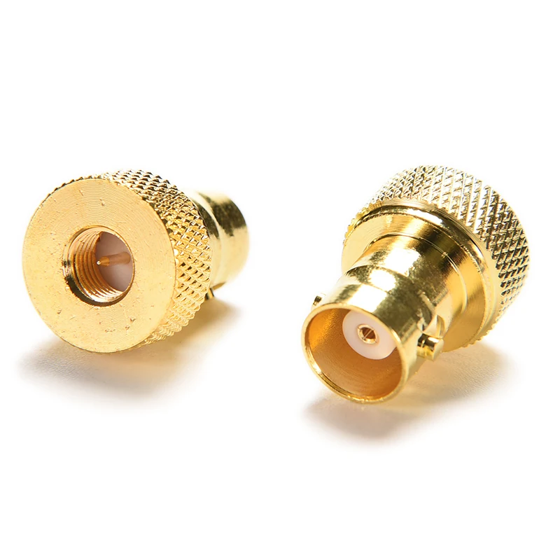 

Adapter SMA Male Plug To BNC Female Jack RF Connector Straight Gold