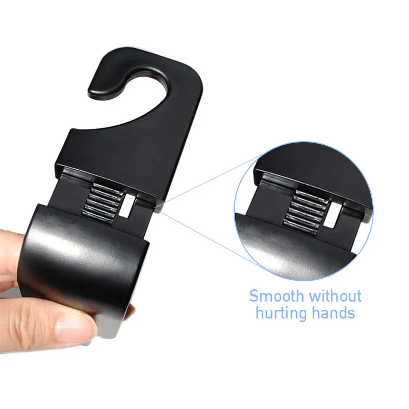 4 шт. автомобильный крючок на подголовник Эластичный спинки сиденья вешалка для