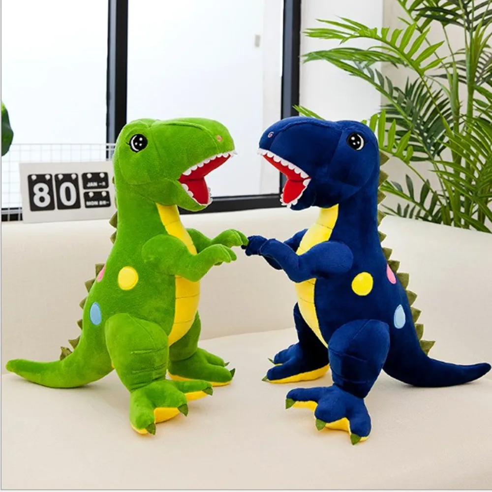 Милый мультяшный плюшевый мягкий тираннозавр 45 см/65 см плюшевая игрушка динозавр