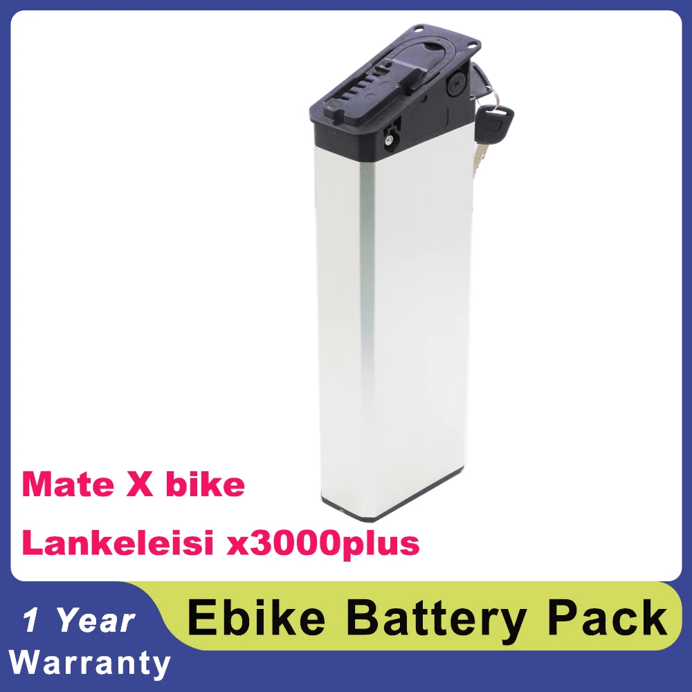 48V 52V Folding ebike Battery For Mate X Fat Tire Bike 15Ah 17.5h Lithium Batteries With samsung Cell For 350W-1000W Motor Power