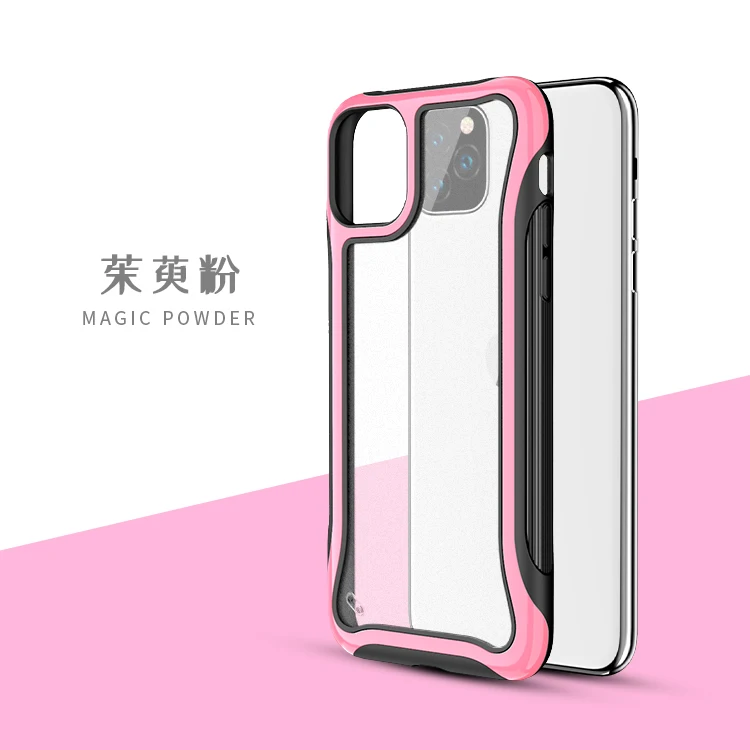 Ударостойкая гибридная Броня чехол для телефона LG Q60 K40 Stylo 5 цветной защитный