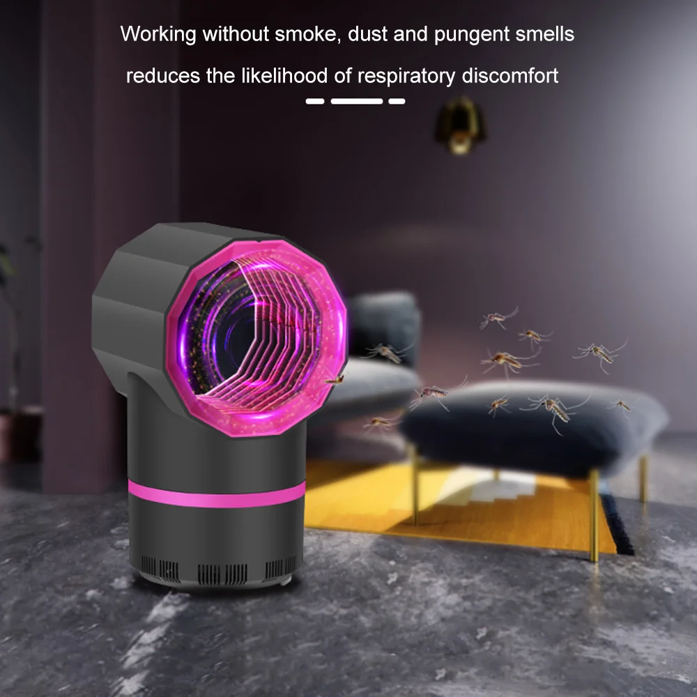 Лампа от комаров светодиодная эффективная USB-лампа для уничтожения насекомых