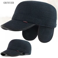 gbcnyier dark color winter warm hat male winter keep warm sunhat outdoor sunscreen men lock warm woolen cap