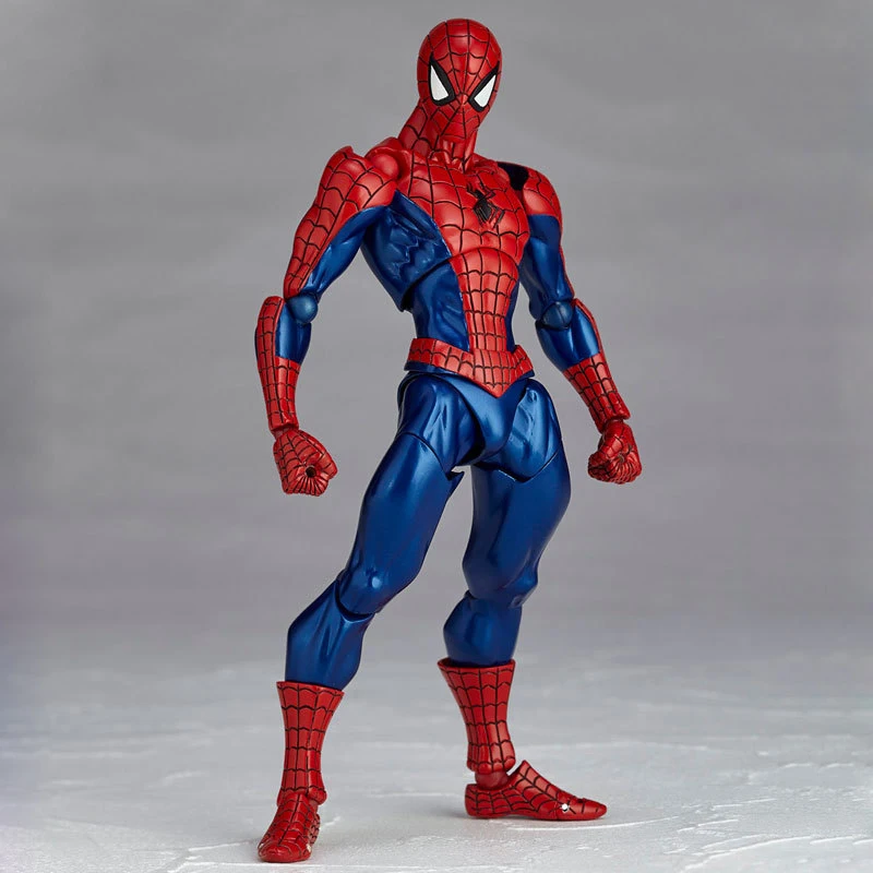 6 дюймов Amazing Yamaguchi Revoltech Человек-паук с кронштейном NO.002 фигурку модель игрушки