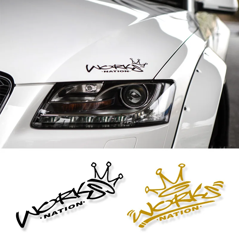 Reflective Car Racing Liberty Walk Nation Headlight Sticker Head Light Lamp Decal Eyelid Eyebrow Film Vinyl Modified Accessories Reflective Car Racing Liberty Walk Nation Headlight Sticker Head Light Lamp Decal Eyelid Eyebrow Film Vinyl Modified Accessories