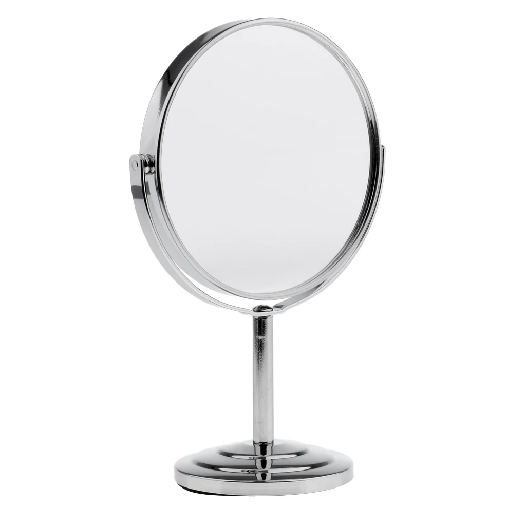 Vintage Tabletop Makeup Mirror 2 in 1 Magnifying &amp Normal Compact 360° Swivel Free Standing for Home Room Shop Use | Красота и