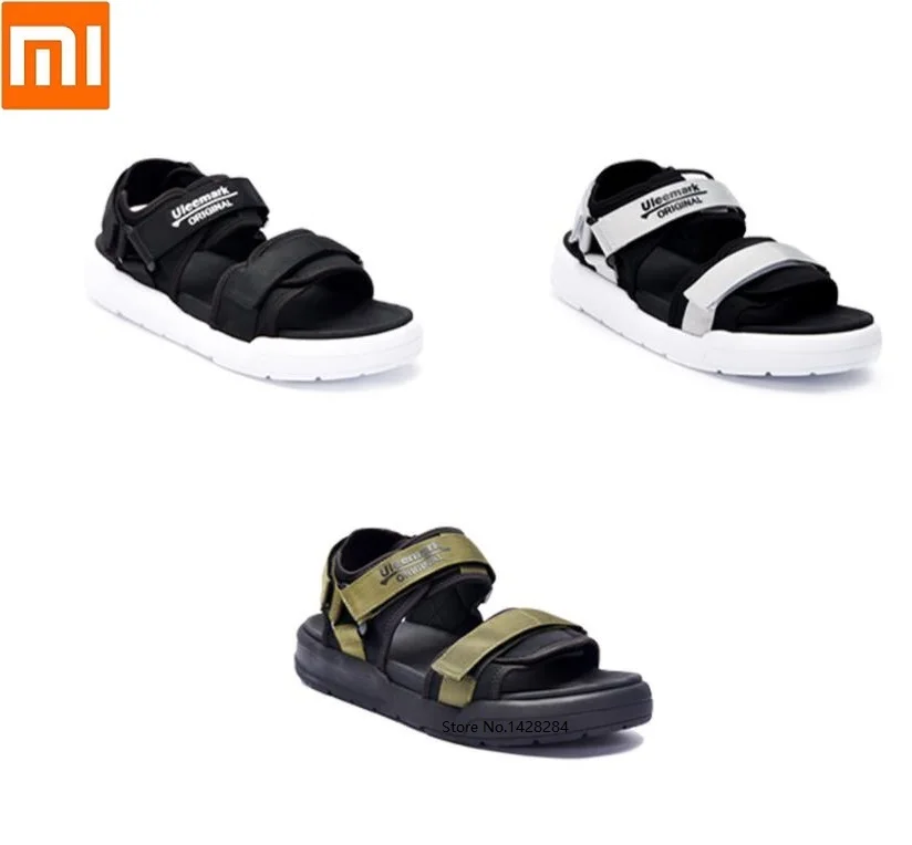 Xiaomi ULEEMARK/мужские модные спортивные сандалии; красивые удобные повседневные шлепанцы; летние мужские пляжные сандалии для улицы