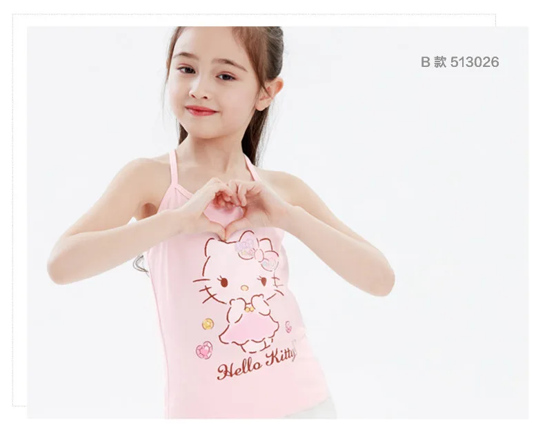 

Original Disney Girls Camisole Cotton Vest Underwear Girls Toddler Tank Top Two-piece