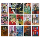 Французский Энрике Матисс пеларгоний, знаменитая картина, настенное искусство, модульные картины, Печатный холст, плакат для гостиной, домашний декор